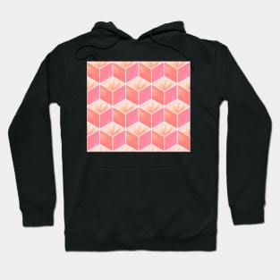 Coral cubes Hoodie